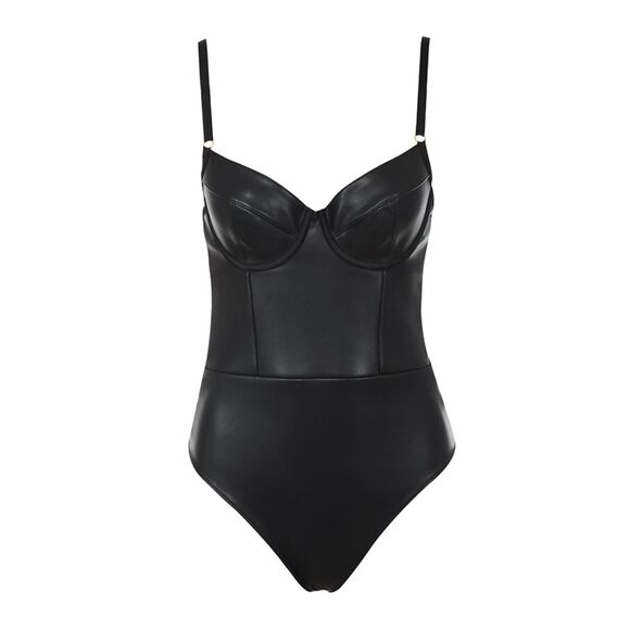 House of CB Black Bodysuit - Picture 4 of 16